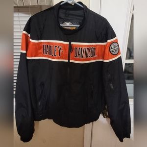 Vintage Harley Davidson Nylon Jacket